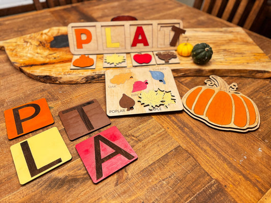 Montessori Fall Learning Bundle