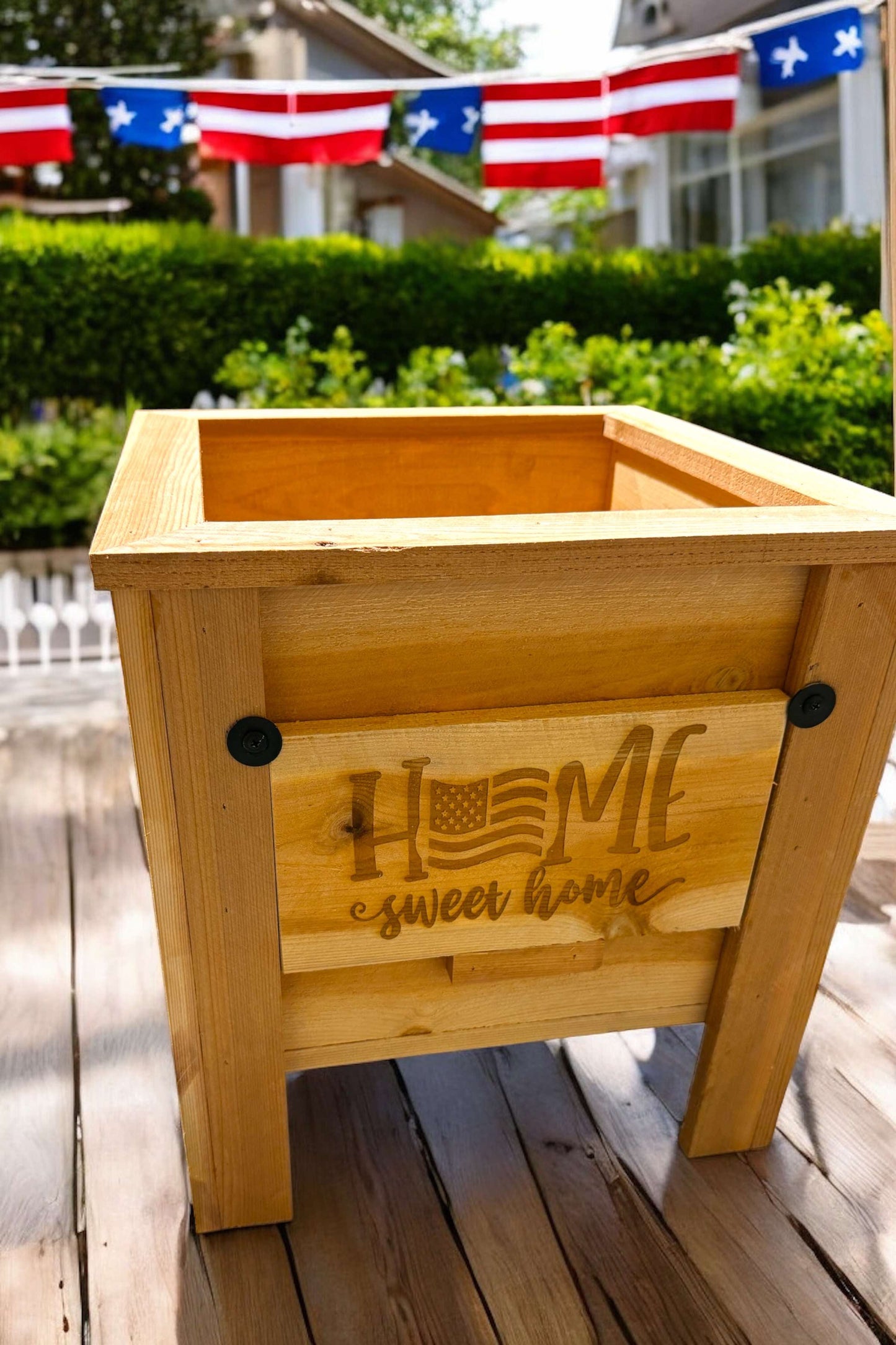 Farmhouse Cedar Planter Box