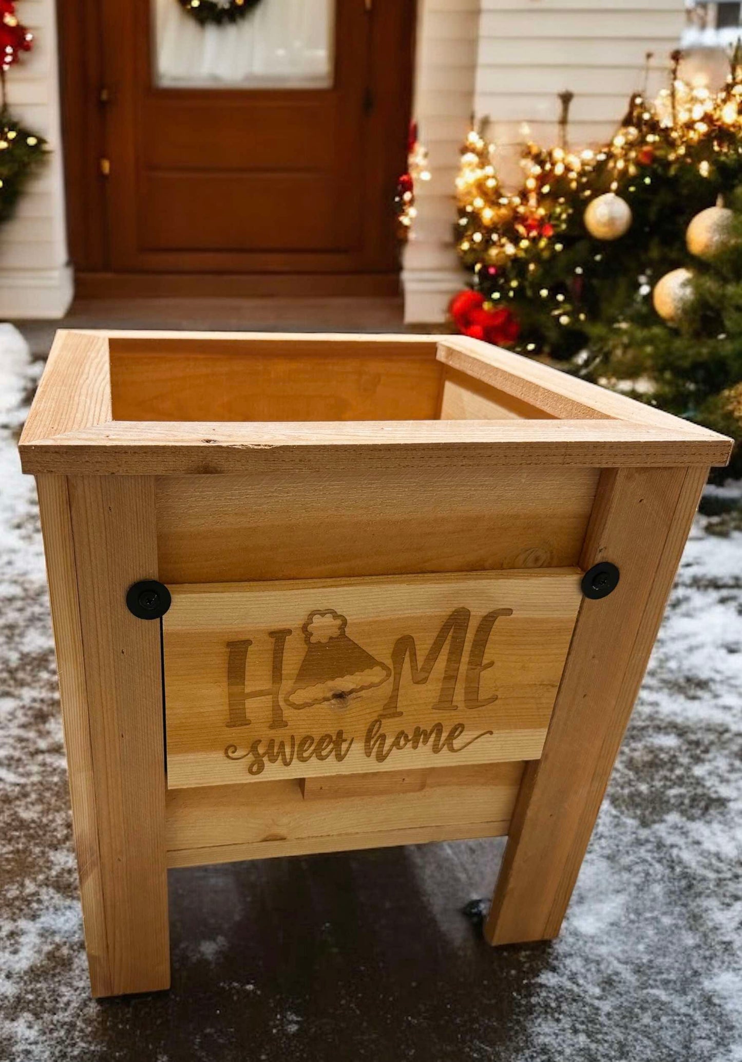 Farmhouse Cedar Planter Box