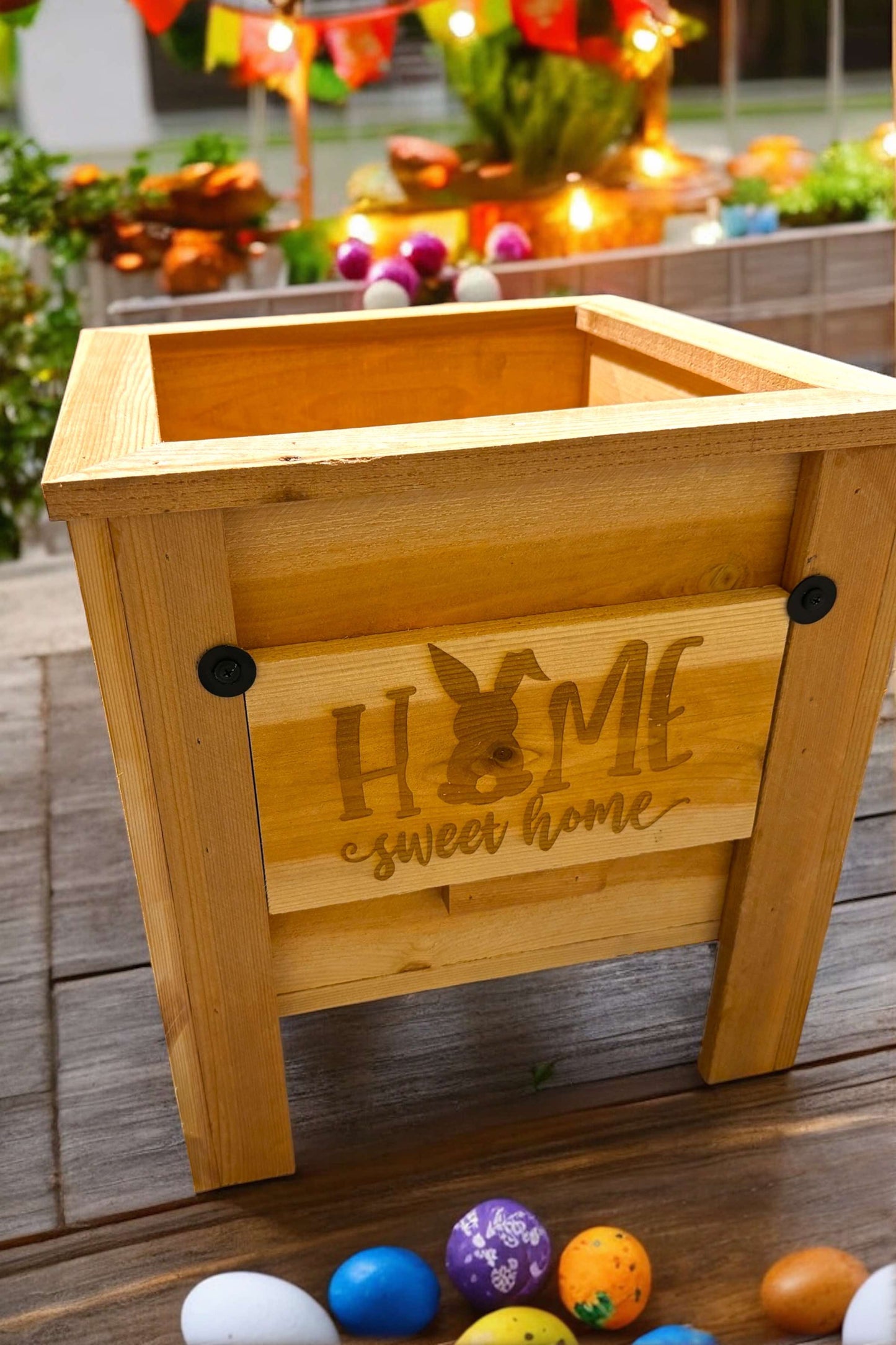 Farmhouse Cedar Planter Box