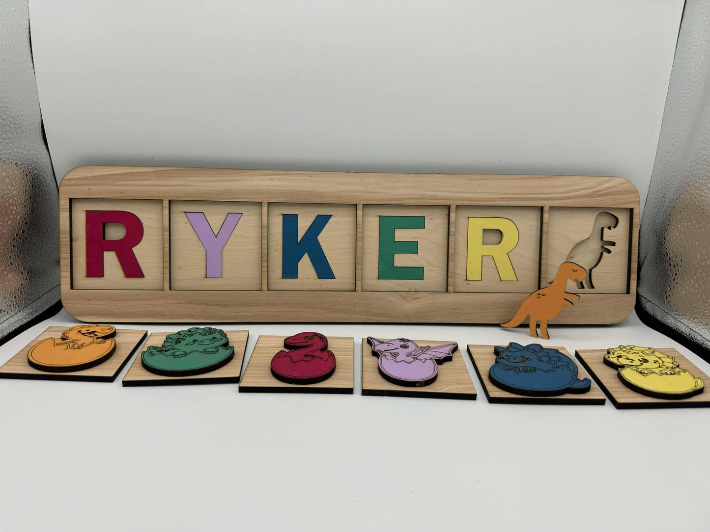 Peekaboo Montessori Name Puzzle